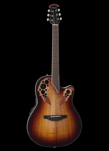 Guitarra Electroacustica Ovation Elite Plus Ss Loa Bursátiles, Ce48p-Koab